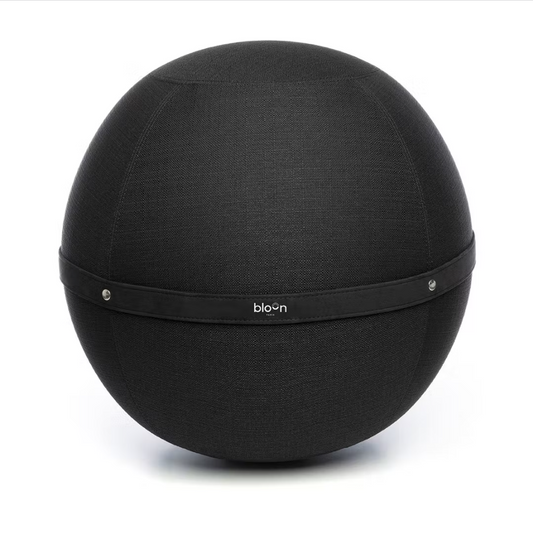 Ergonomic Sitting Ball Design Black Regular
