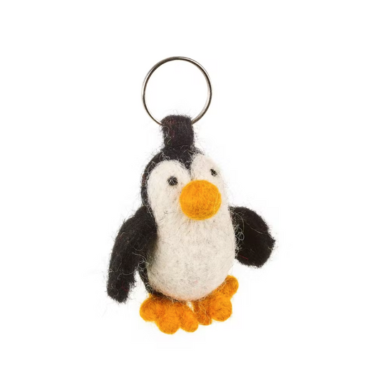 Keychain Penguin in felt 🐧
