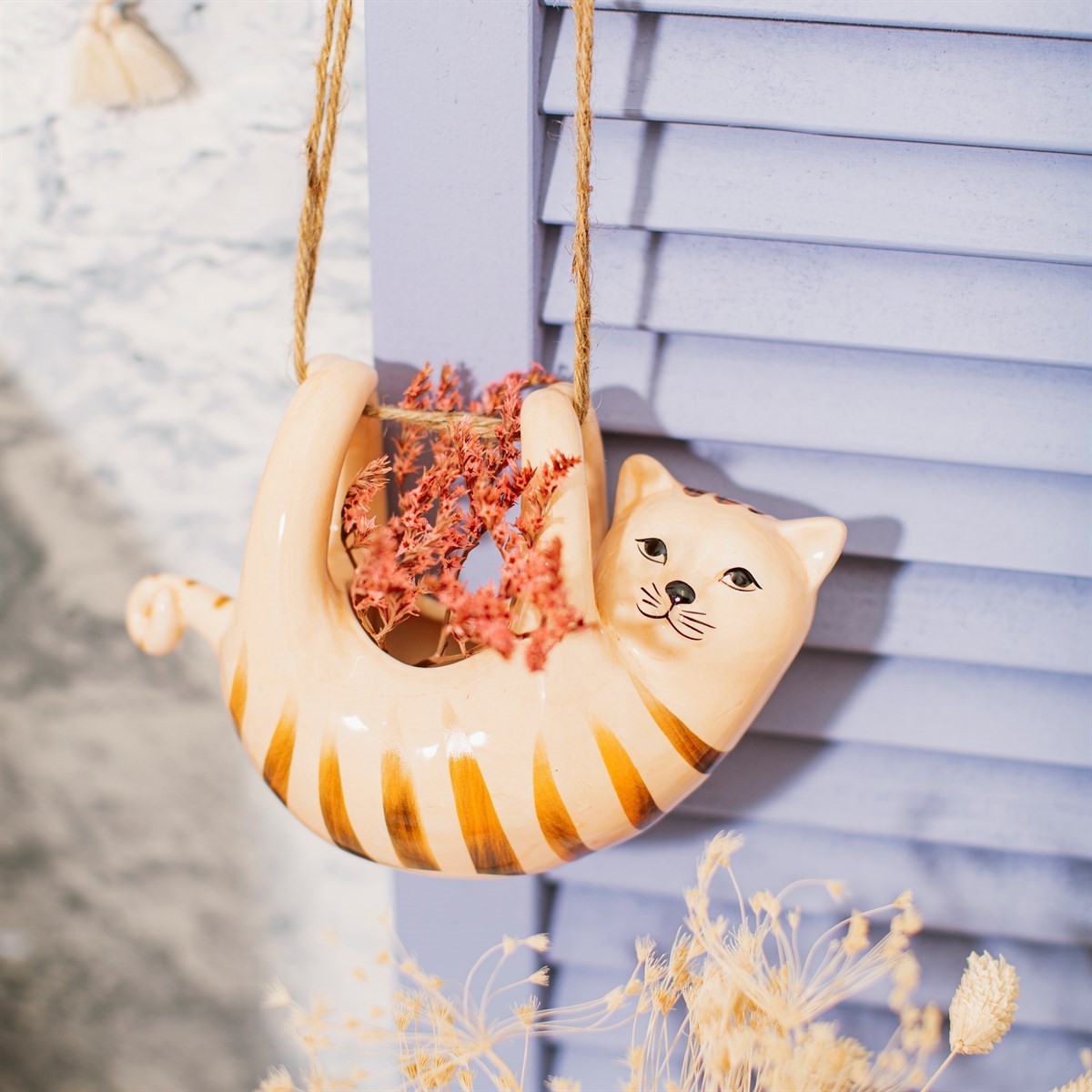 Flower Pot Hanging for Hanging Plants Cat 🐱