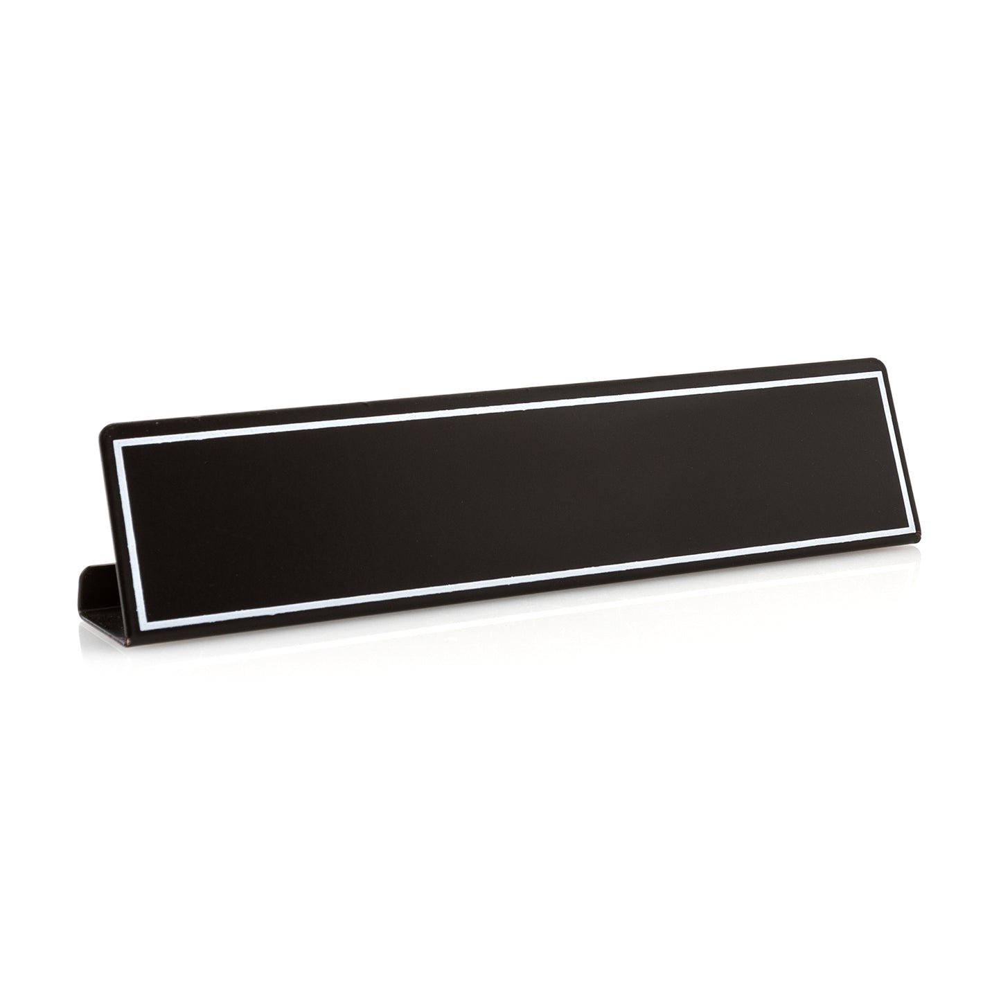 Letter Plate Magnetic Black