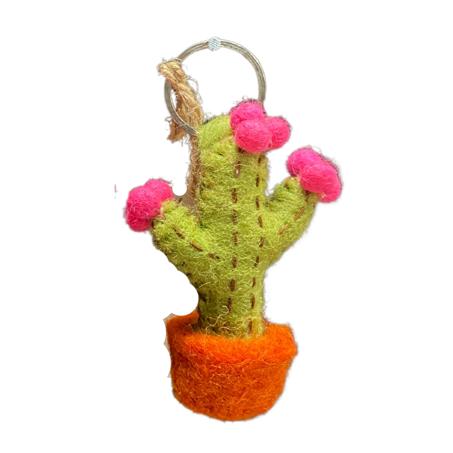 Sleutelhanger Cactus in vilt  🌵